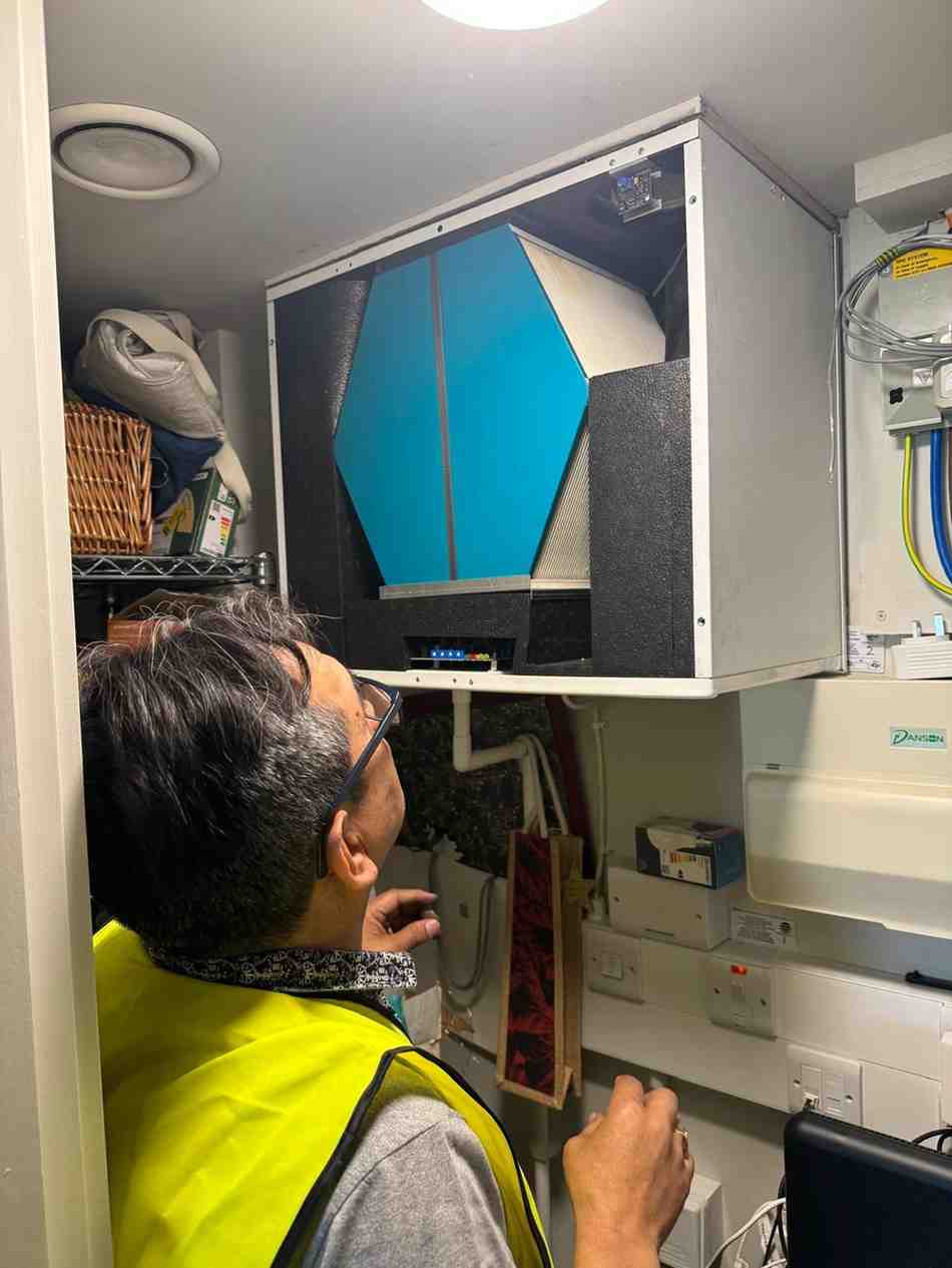 Ventilation system maintenance and servicing